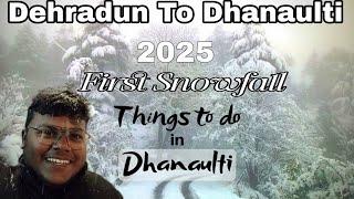 Barf gir gai |Mussoorie and Dhanaulti Me pehli snow fall / Live proof. #mussoorie#dhanaulti#chakrata