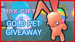 X100 ENERGY EASTER EGG EVENT + FREE GOLD PET IN STRONGMAN SIMULATOR