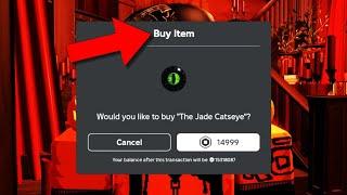 I really regret buying this thing... ROBLOX TRICKED US? (The Jade Catseye Limited Avatar Head)