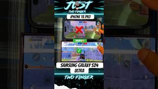 120FPS TESTING IN PUBGIPHONE 15 PRO VS SAMSUNG S24 ULTRA#120fps #testing #bgmi #pubg #tdm