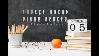 Yabancılar için Türkçe dersleri - A1 İsim Cümleleri/Noun Phrases/جمل اسمية