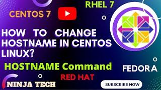 How to Set or Change Hostname in CentOS/RHEL 7/8 | Linux