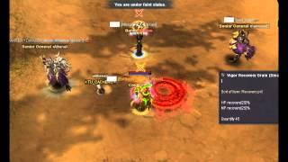 Silkroad Online Server:Delphinus LvL 120 Yenaa vs Hiddan PvP 13D warrior/rogue vs warlock/rogue