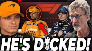 Norris FURIOUS After Eddie Jordan's BRUTAL BLAST Comments Against Him! | Horner RULES OUT Sainz