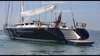 'IMAGINE D' Epic Beautiful Sailing Mega Yacht by Alloy!