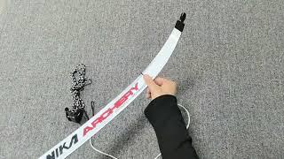 Archery Tips-Nika ET-3 recurve bow assembling #archery