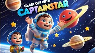 Blast Off with Captain Star Song for Kids | CherryLemon Baby Nursery Rhyme & Kids Songs