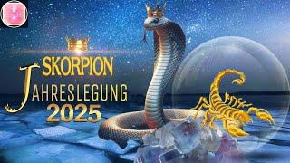 Skorpion 2025 Jahreslegung|DU findest BALANCE & FÜLLE im Spagat zwischen HEILUNG & SCHAFFENSKRAFT️