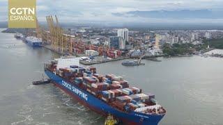 Inicia ruta marítima directa entre China y Colombia