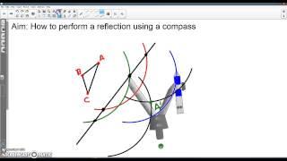 How to Perform a Reflection using a Compass