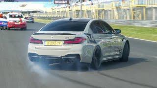 750HP BMW M5 F90 with M Performance Exhaust - HUGE Burnouts, Drifts & Drag Races !