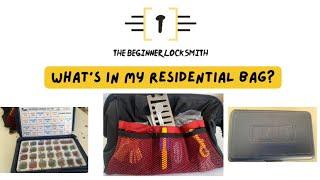 What’s in my residential bag?