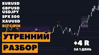 Разбор BITCOIN, EURUSD, GBPUSD, USDJPY, GOLD, SPX500 17.06. Smart Money