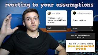Answering your RUDE assumptions about me (part 2)