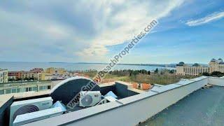 Sea view Luxury 4BR 2BA 2-level penthouse apartment for sale Romance Paris Sveti Vlas Bulgaria