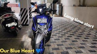 Our Blue Heart  | Long Time To Start | Yamaha Ray ZR 125 CC | Tamil Vlog | RMSF 