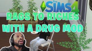 The Sims 4 Rags To Riches Gameplay - Basemental "drug" mod (S. 1 Pt. 1)