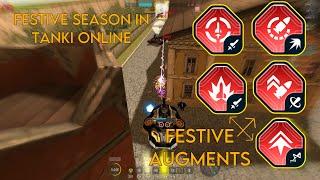 FESTIVE SEASON IS HERE | Tanki Online Highlights with Festive Season augments