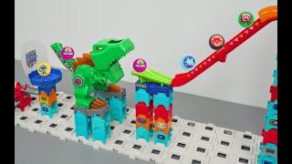 Vtech Marble Rush Magnetic Dino Adventure | Launch  Marbles | Construction Toys