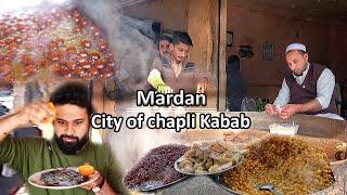 Mardan City Food Tour | Best Chapli Kabab & Badayuni Peray