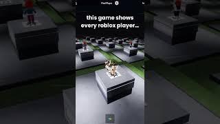 this game shows every roblox player #roblox #robloxedit