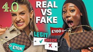 Spot The Fake! £100 vs £10,000 Designer Bag! | Legit Check | @channel4.0