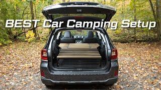 Car Camping Sleeping Platform Walkaround Tour 2022