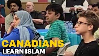 Canadians Asking Questions about Islam - Lively Mosque open house