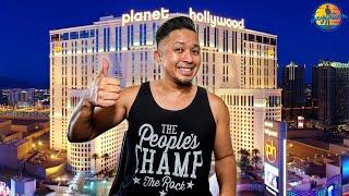 Staying in the CHEAPEST Room at PLANET HOLLYWOOD Las Vegas in 2024!