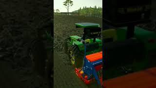 Indian farming 22     johndeer with super seeder fs 22|