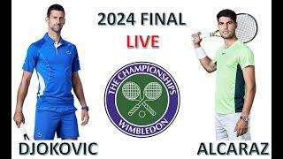 Carlos Alcaraz vs Novak Djokovic - Wimbledon 2024 Final - LIVE