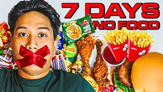 Surviving 7 DAYS Without Eating Any FOOD! | Adam's Challenges