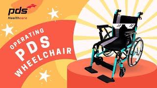 How to use a Flexicare Wheelchair