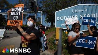 'Not what we’re about': Dodger Stadium becomes flashpoint in immigration crackdown