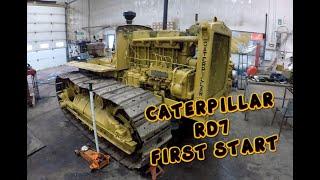 Will it start? 1936 Caterpillar RD7 and a Walk-around