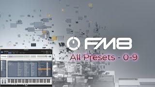 Native Instruments FM8 Presets Walkthrough | Sounds 0-9