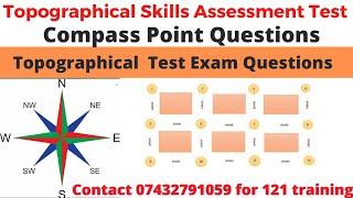 TfL topographical test/ Compass point questions/Topographical test exam questions example