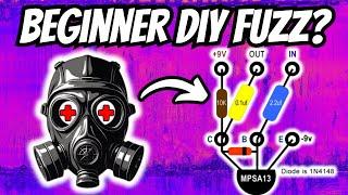 Build a BEGINNER Bass Fuzz Pedal in a Gas Mask? DIY Guitar Pedal Tutorial!