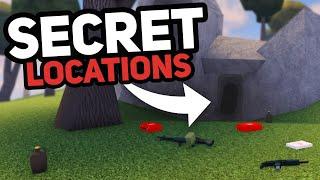 ALL SECRET LOCATIONS in Apocalypse Rising 2! (Roblox)