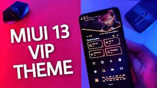 MIUI 13 VIP Theme New Dark Control Center Theme For Any Xiaomi Device's | Miui 12.5 Theme