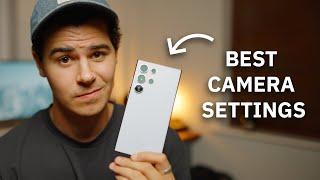 Samsung Galaxy S24 Ultra / S24 - Best Camera Settings