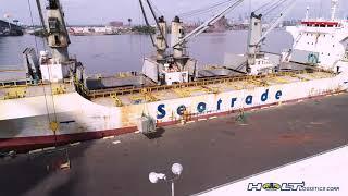 SEATRADE - ELVIRA - GLOUCESTER MARINE TERMINAL - 10-4-2021 - Gloucester NJ - HOLT LOGISTICS CORP