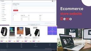 E-store Website Demo || TECHNICAL KRISH