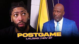 lakers/Spurs Postgame x Analysis: J.Worthy, AD, Dalton, Christie, Redick Reactions | Nov 27, 2024