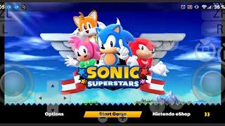 SONIC SUPERSTARS ANDROID Yuzu Test Gameplay Poco X3 Pro 8 256 Snap860 CRDroid