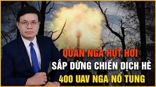 NÓNG: 400 UAV Nga Nổ Tung Sau Đòn Tập Kích Ukraine; Báo Động Khẩn Biên Giới Nga Bị Công Kích