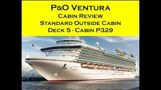 P&O Ventura Cabin Review (P329 standard outside cabin)