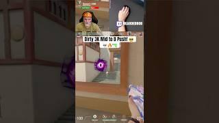 Spotted Them Mid Push to B and Nailed a Dirty 3K!  | #Valorant Clips Shorts