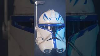 Incredible Transformation of this 3D Printed Captain Rex Helmet! #3dprinting