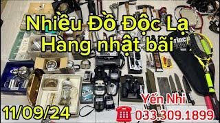 🟡🟡🟡CLIP 158,MÃ D,VỢT TENIS,ỐNG NHÒM PENTAX,BỘ PHA TRÀ NHẬT,HÀNG NHẬT BÃI TUYỂN CHỌN... ️0333091899